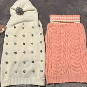 Martha Stewart & Tahiti dog outfits